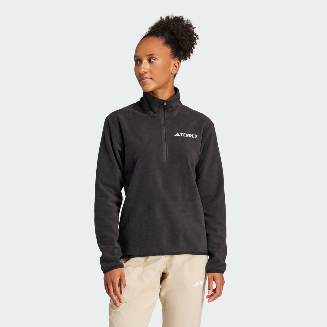adidas Women's Multi Essentials 1/2 Zip Fleece Jacket | ShopSimon