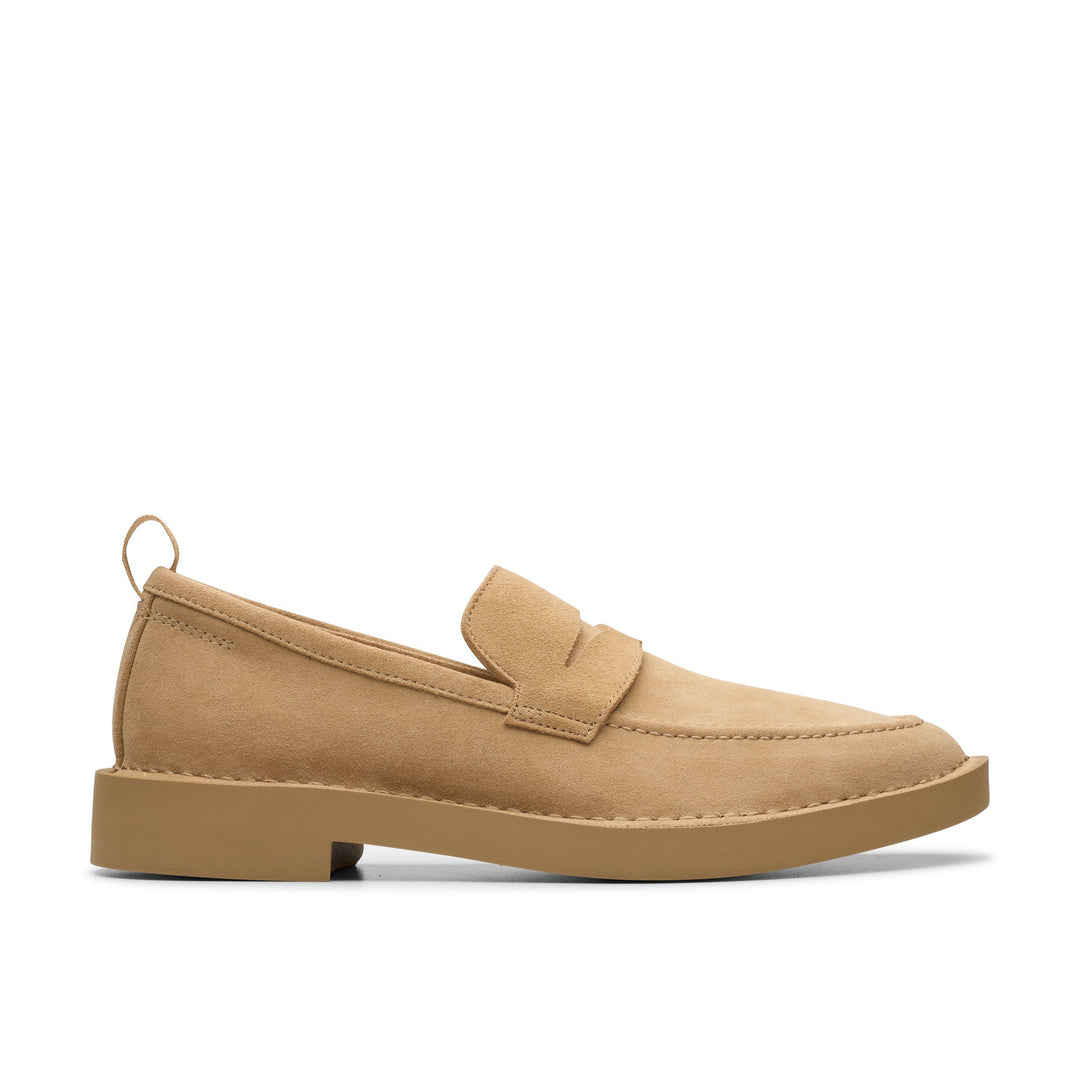 Clarks Martock Lo In Beige Suede | ShopSimon display picture 3