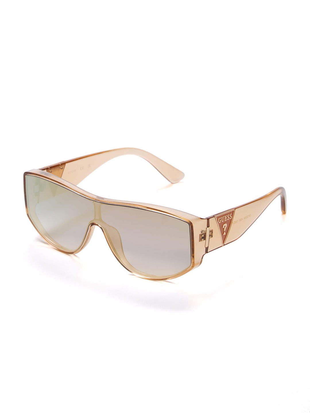 Guess Factory Shield Triangle Logo Sunglasses ShopSimon