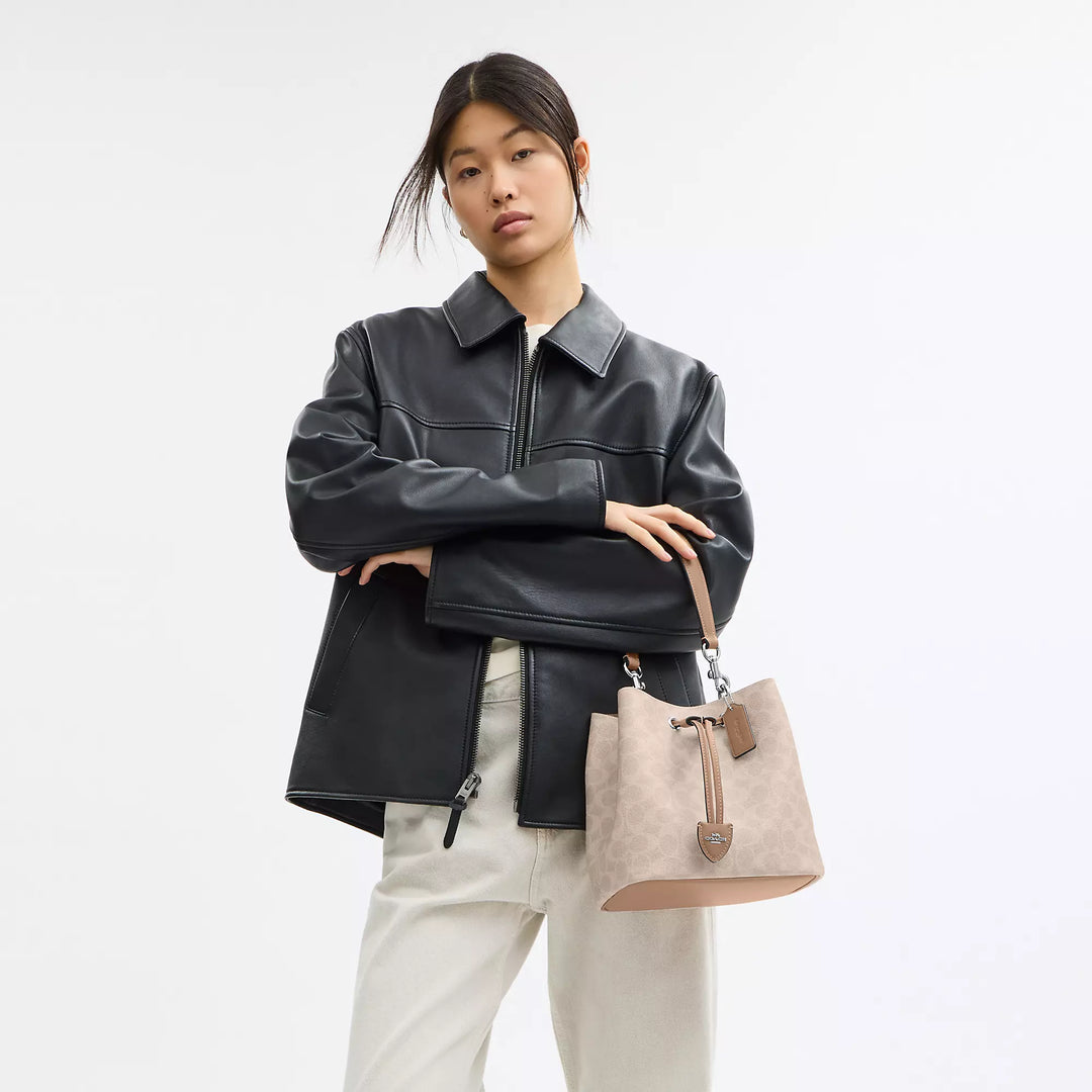Coach Outlet Rowan Bucket Bag In Signature Canvas | ShopSimon