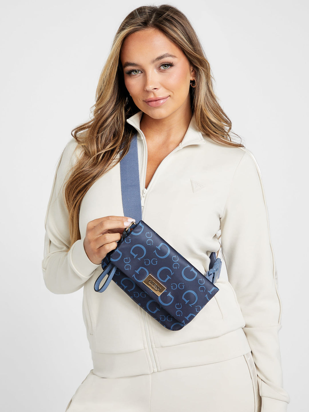 Guess Factory Pearlman Nylon Logo Mini Belt Bag ShopSimon