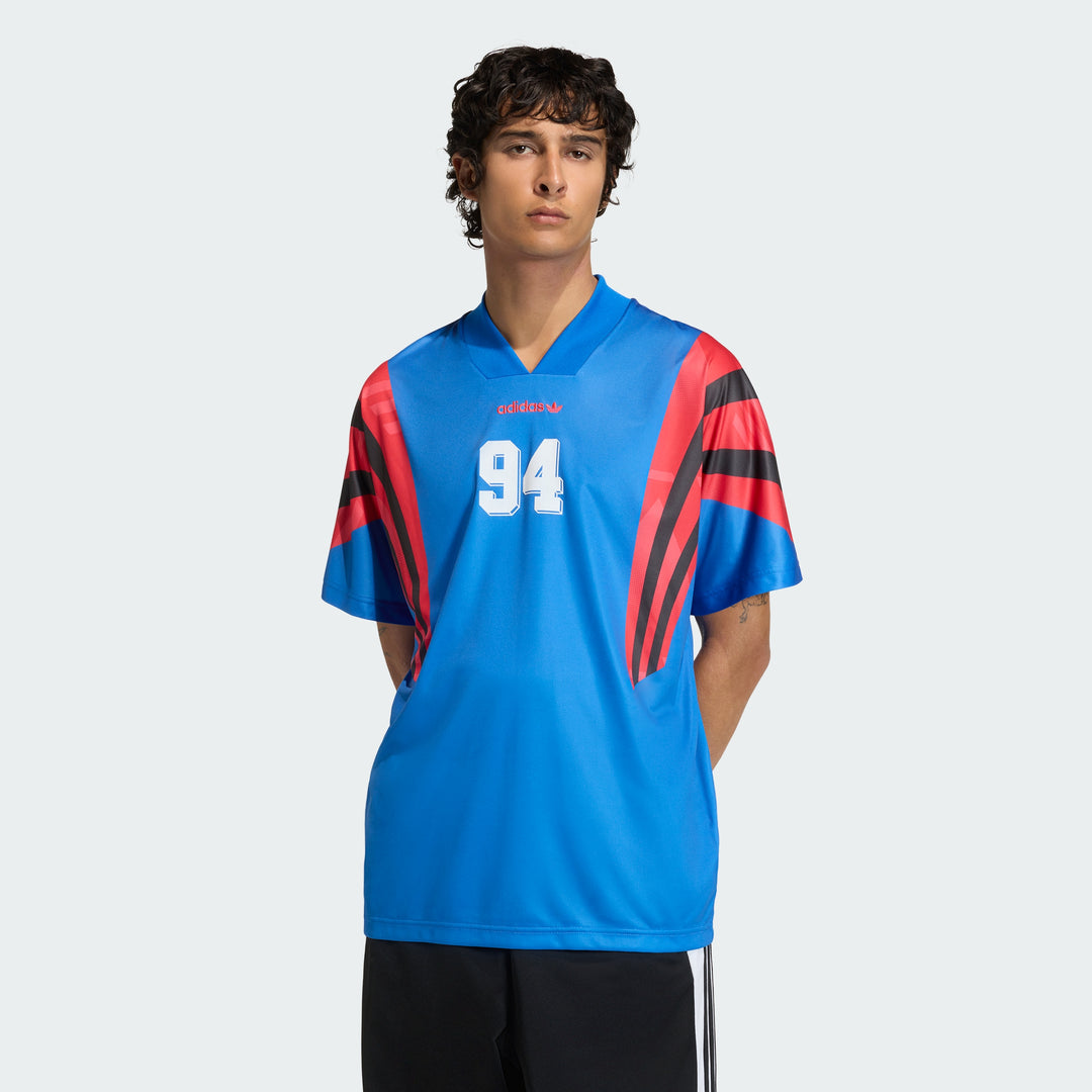 adicolor soccer jacquard oversize dress adidas Adicolor Soccer Jacquard Oversize Dress - White