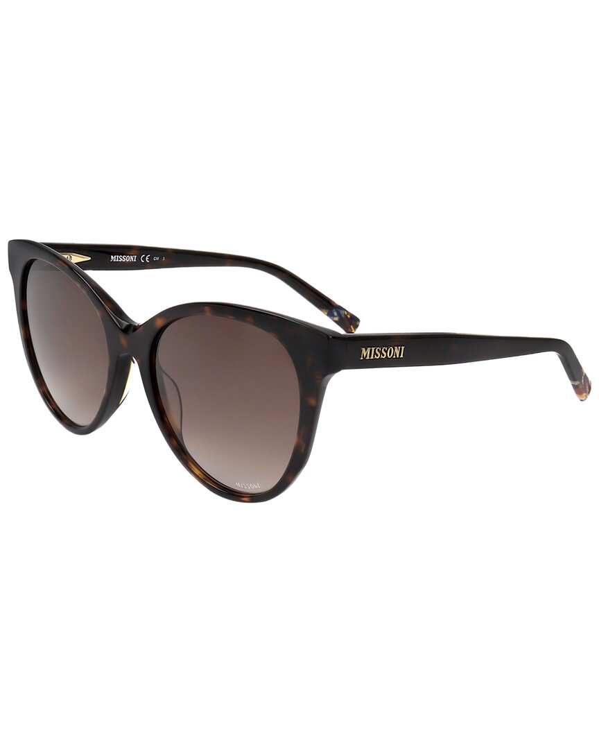 Missoni MIS 0029/S 0807 9O Sunglasses Black Cat Eye Frame, Grey Lenses Missoni Missoni MIS 0029/S 0807 9O Sunglasses Black Cat Eye  main image 4