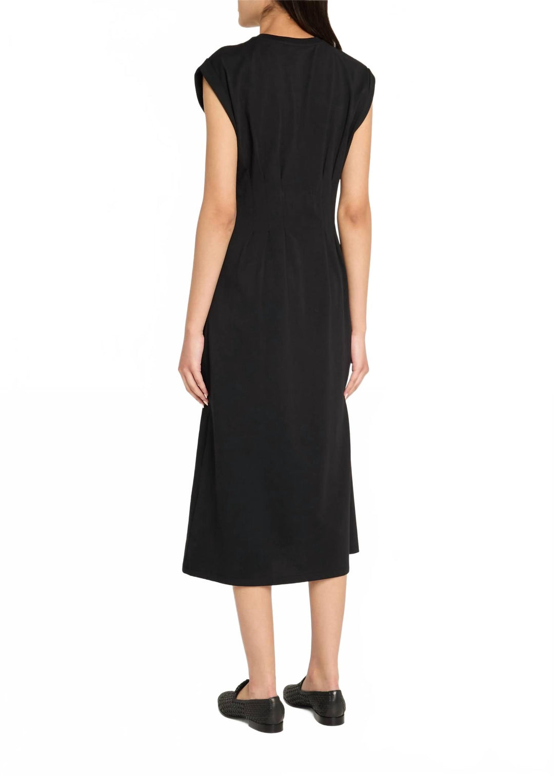 frame jersey nipped dress FRAME The Jersey Nipped Midi Dress
