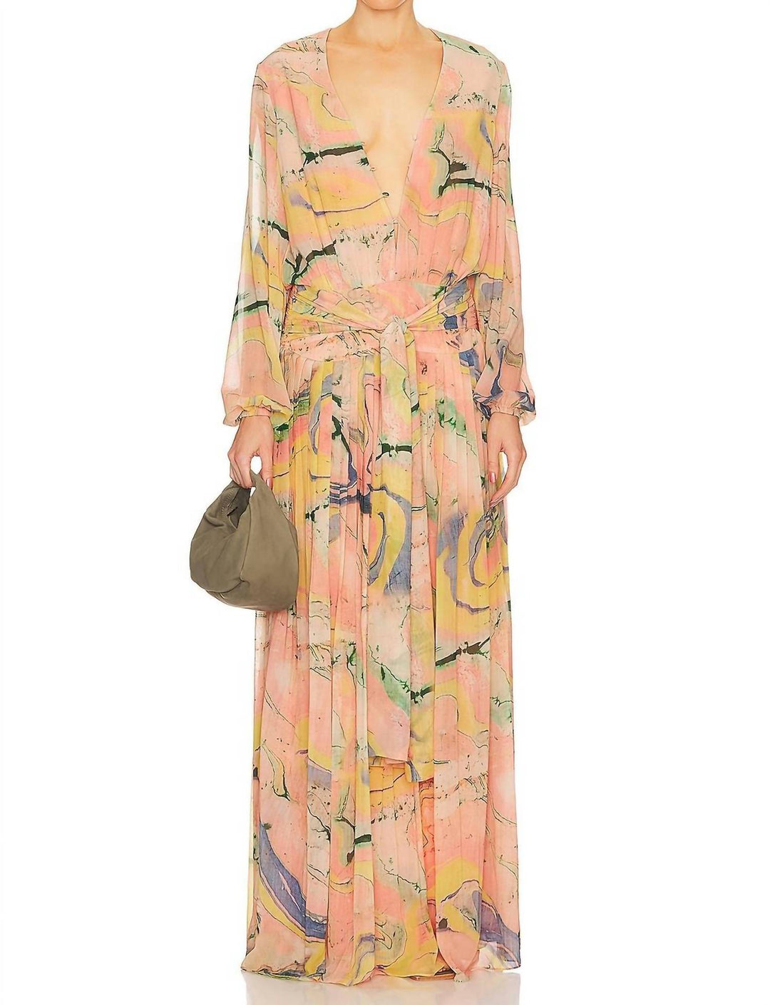 ALEXIS Diane Dress In Watercolor ShopSimon