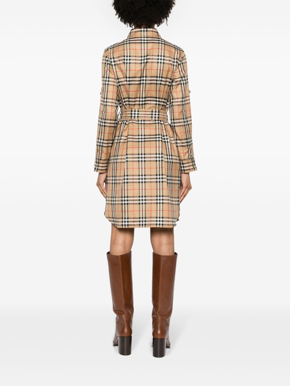 slim fit dress slacks Burberry Nova Check Halter Dress  LE DEPARTMENT
