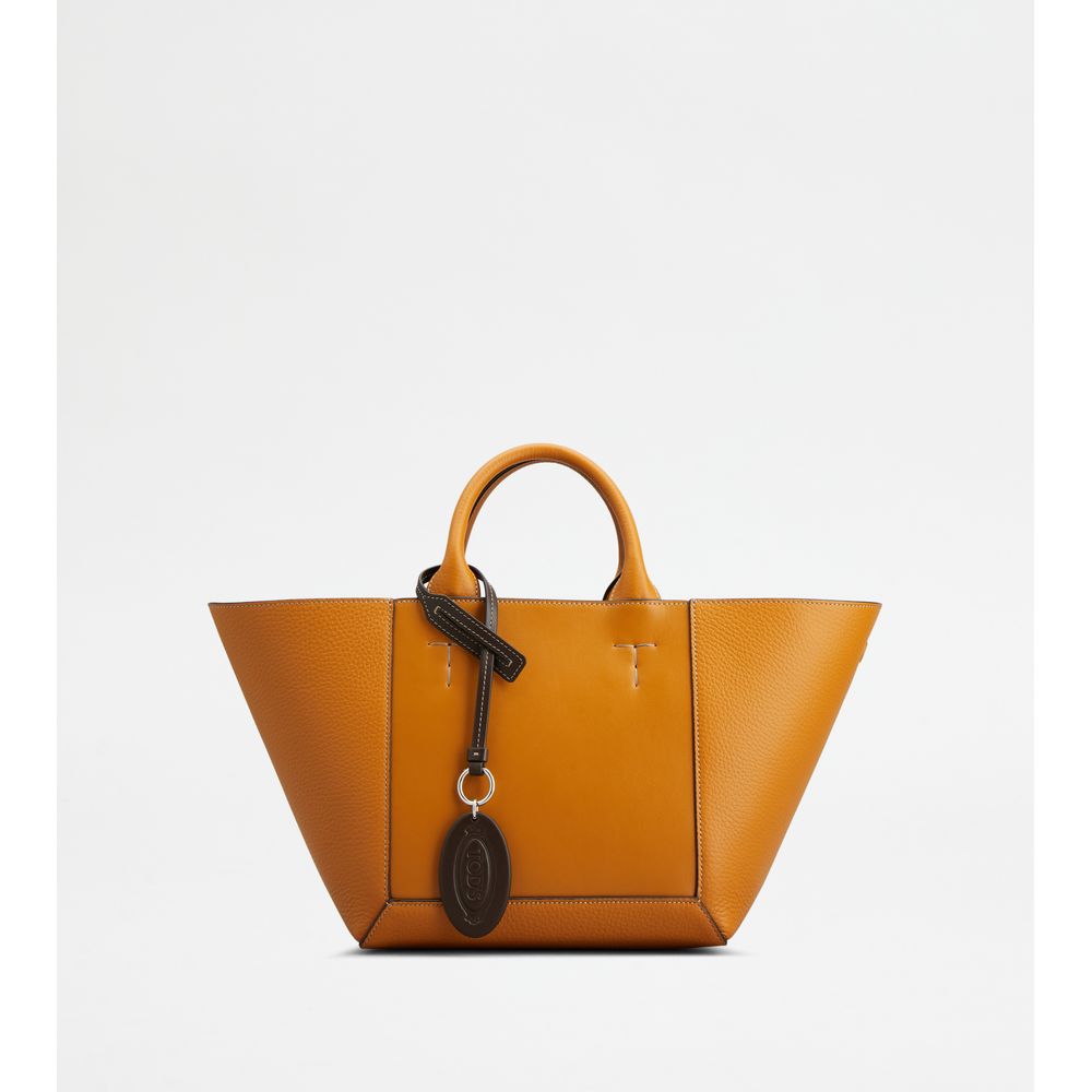 TOD'S Double Up Shopping Bag In Leather Small | ShopSimon