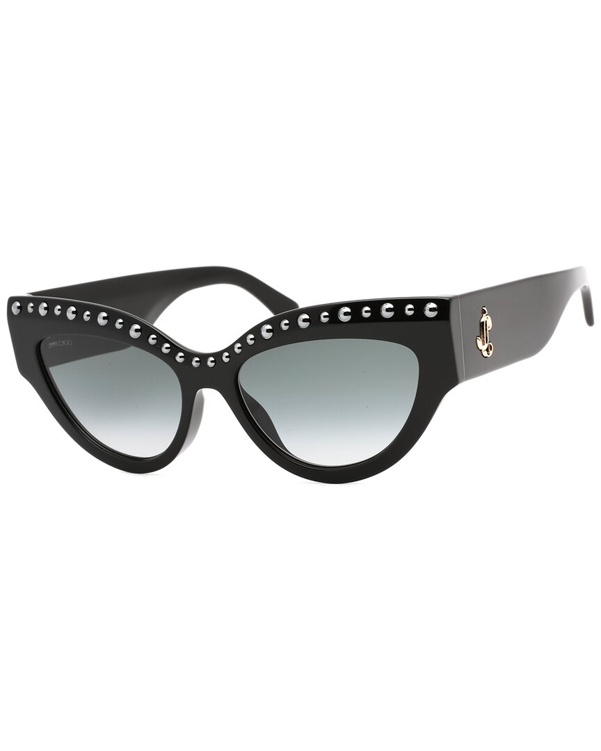 Jimmy Choo Cat Eye Sunglasses Sonja/G/S 8079O Black 55mm jimmy choo sonja 55mm cat eye sunglasses women new,No Box | eBay main image 2