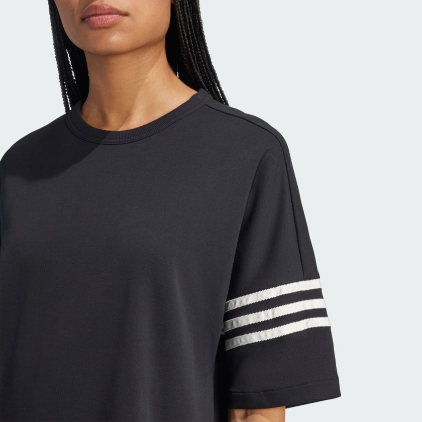 ☆Adidas☆Originals Adicolor Neuclassics Tee Dress Black adidas Women's Adicolor Neuclassics Dress | ShopSimon