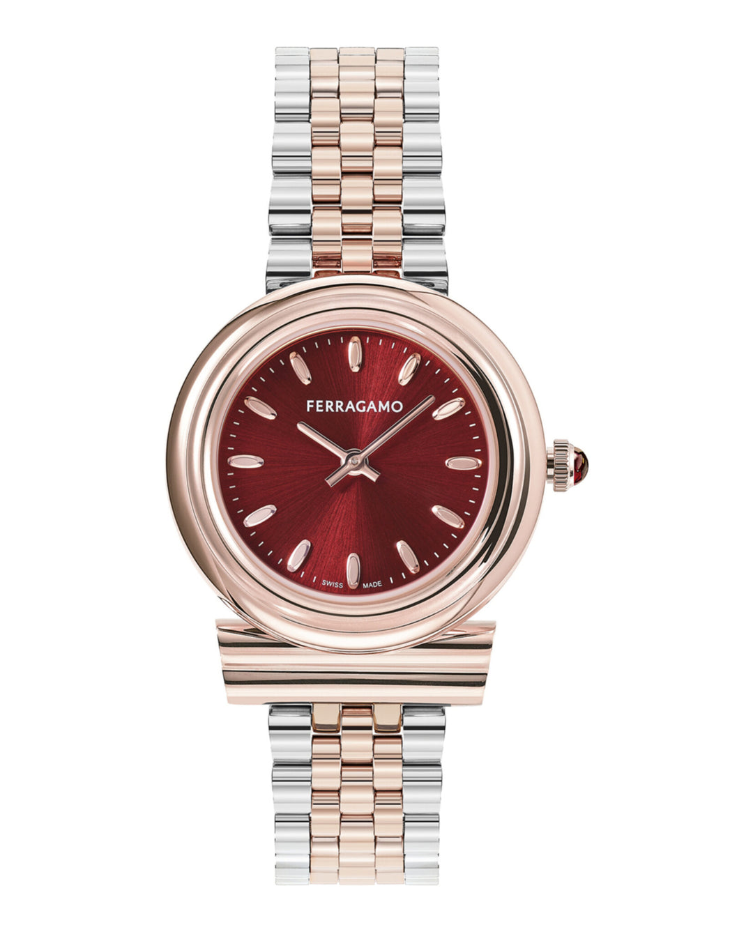 Salvatore Ferragamo Gancini Bracelet Watch | ShopSimon display picture 1