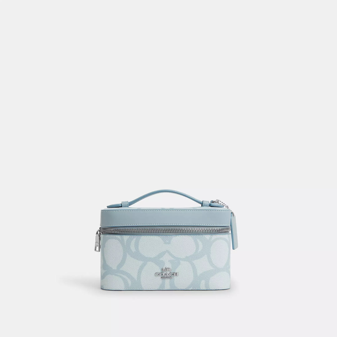 Coach Outlet Cosmetic Case In Sketch Signature Canvas | ShopSimon 