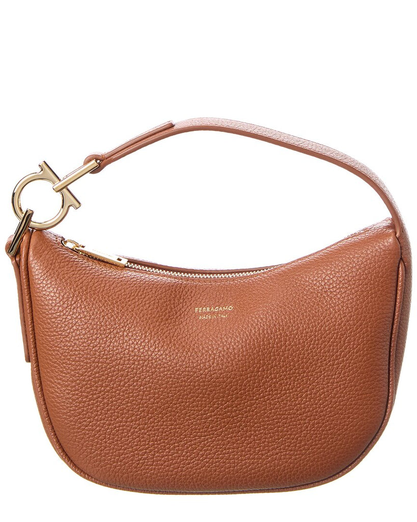 ハンドバッグ FERRAGAMO HAND BAG (219959785609 TMORO) Salvatore Ferragamo Ferragamo Leather Hobo Bag | ShopSimon