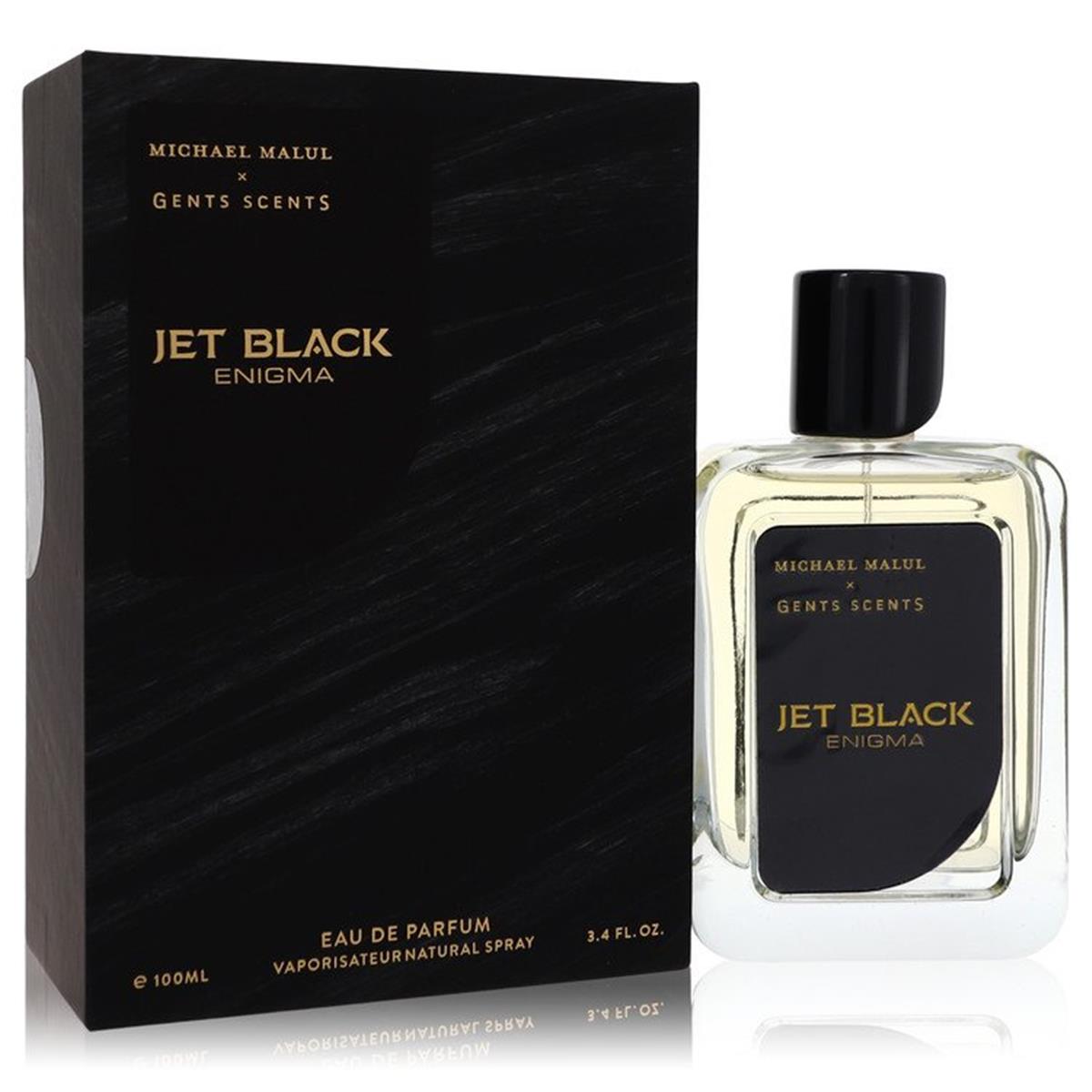 Michael Malul Michael Malul 3.4 oz Jet Black Enigma Eau De Parfum Spray by Michael Malul for Men,Specials : American Fashion Style Bags On Sale