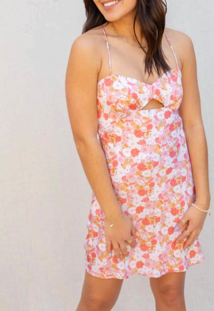 MON RENN Hillside Floral Mini Dress | ShopSimon