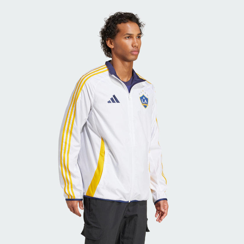 アディダス LA ギャラクシー アンセムジャケット リバーシブル25/26 adidas Men's La Galaxy Reversible Anthem Jacket | ShopSimon