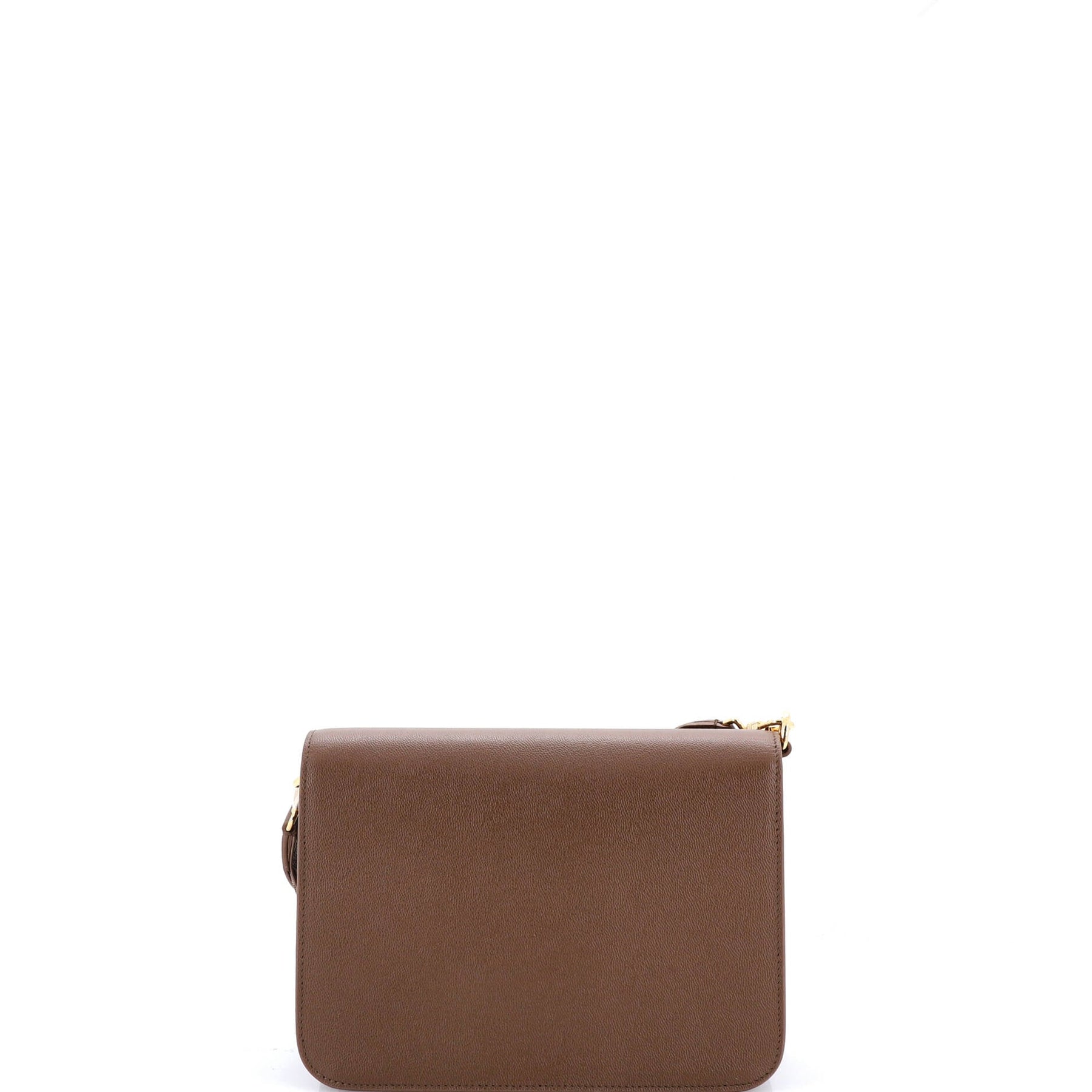 Burberry Mackford Shoulder Bag Leather and House Check Canvas