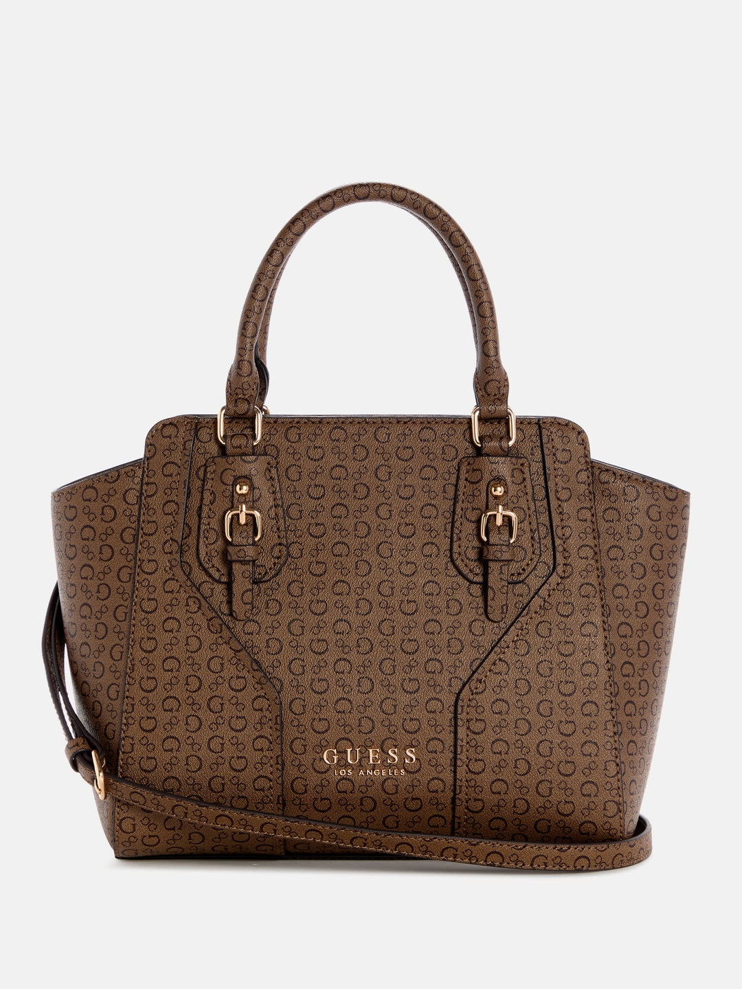 guessバッグ Guess Factory Gemma Logo Satchel | ShopSimon