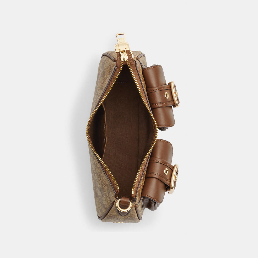 Coach Outlet Ashton Baguette In Signature Canvas | ShopSimon
