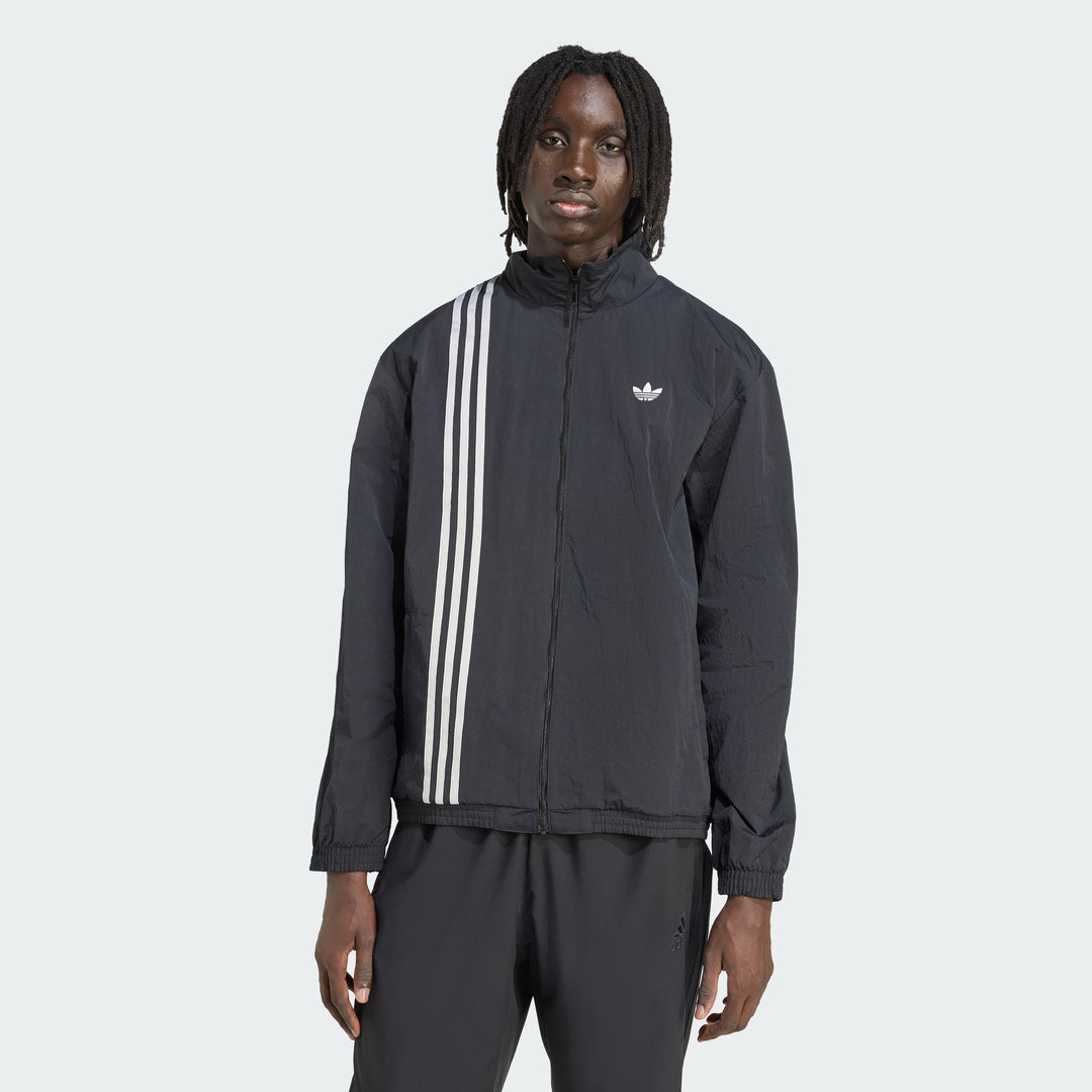 adidas Men's Firebird Front Stripes Woven Track Top | ShopSimon