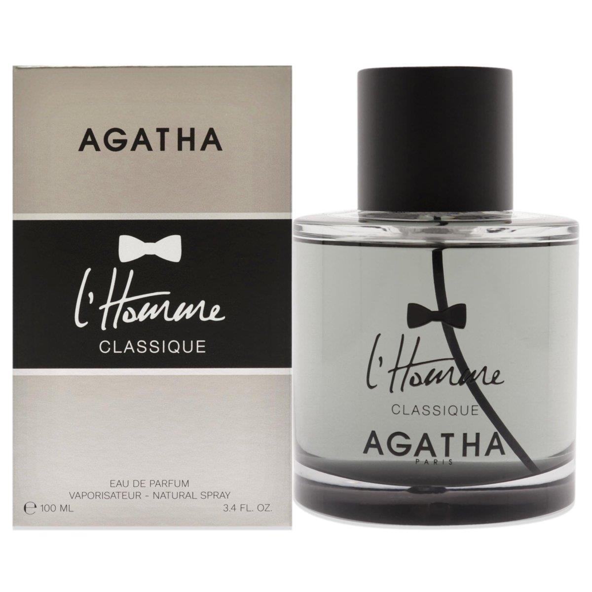 AGATHA Agatha 3.4 oz LHomme Classique EDP Spray for Men,All Products : American Fashion Style Bags On Sale AGATHA Agatha 3.4 oz LHomme Classique EDP Spray for Men,All Products : American Fashion Style Bags On Sale