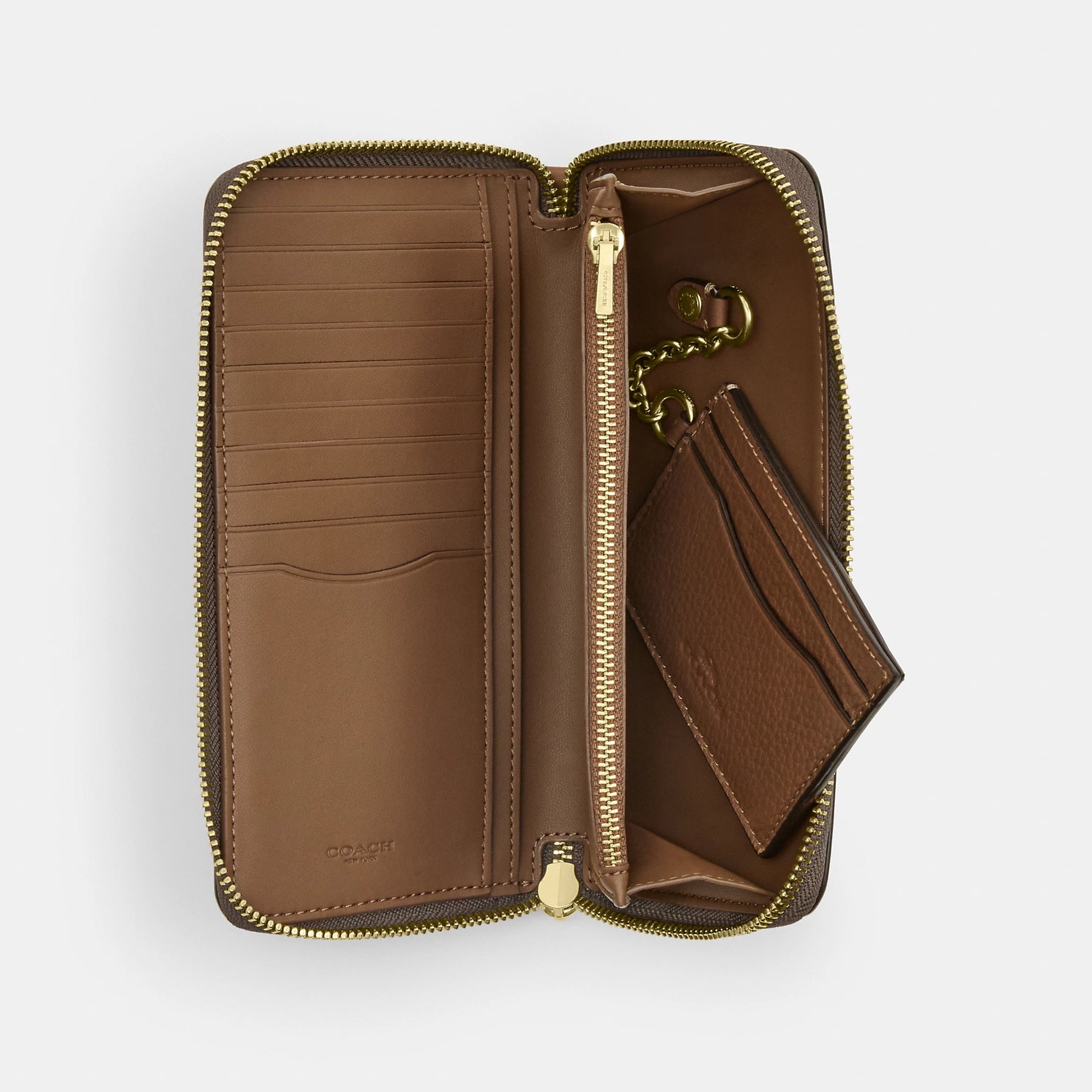 Coach Outlet Long Zip Around Wallet With Detachable Card Case