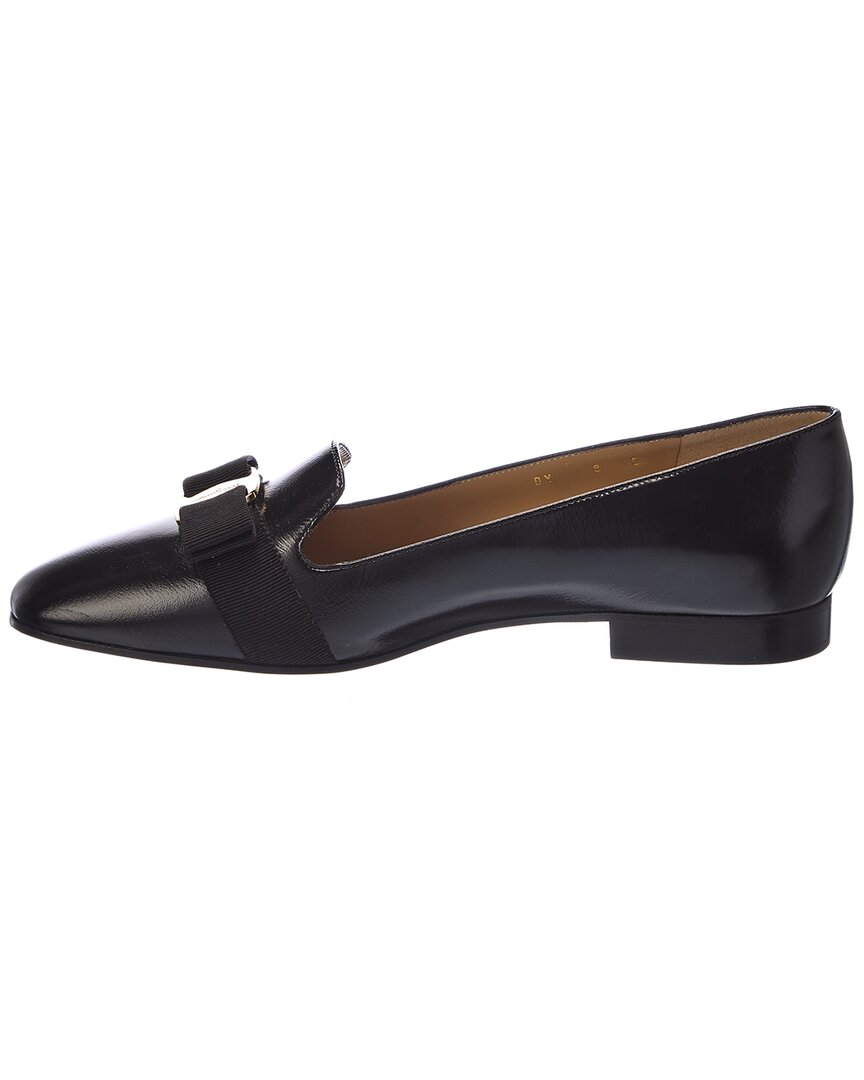 Salvatore Ferragamo Ferragamo Laufer Leather Loafer | ShopSimon