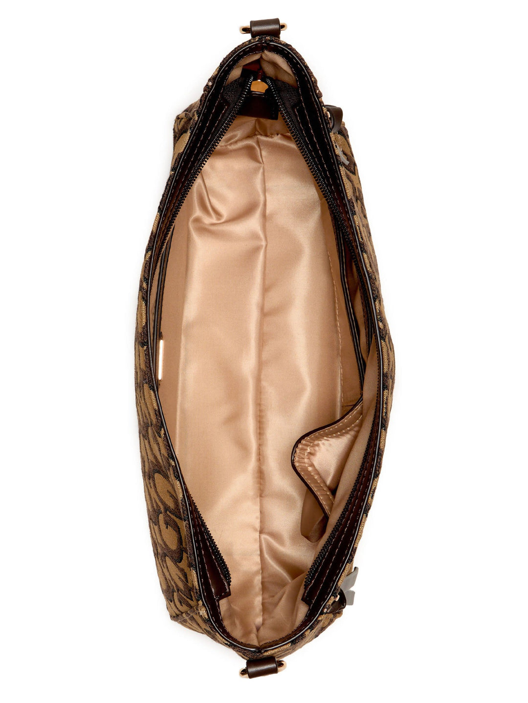 Guess Factory Aurore Logo Top Zip Crossbody | ShopSimon