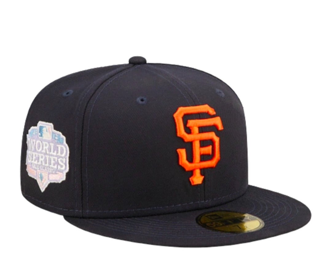 New Era 59fifty Mlb San Francisco Giants Pop Sweat Blk/pink Fitted