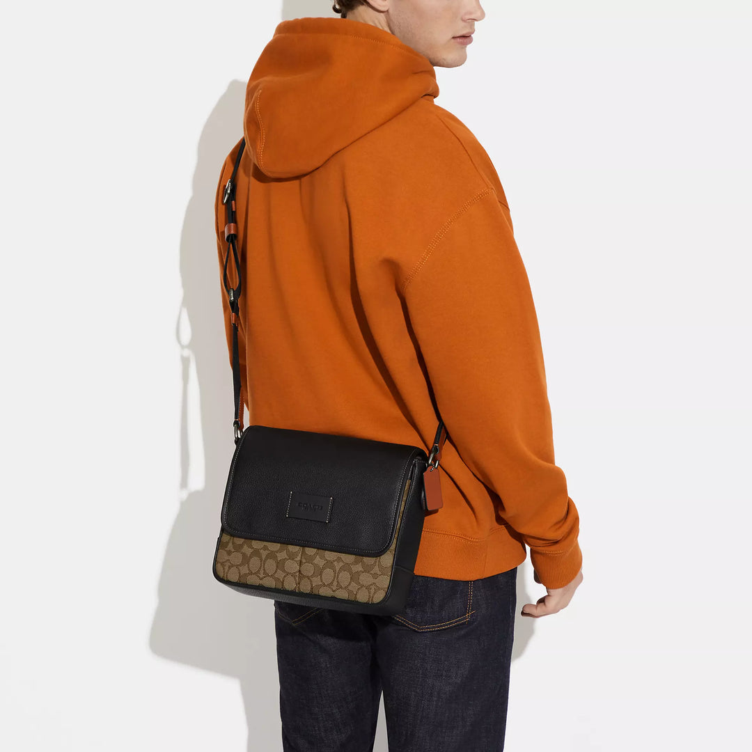Coach Outlet Sprint Map Bag 25 In Signature Jacquard | ShopSimon