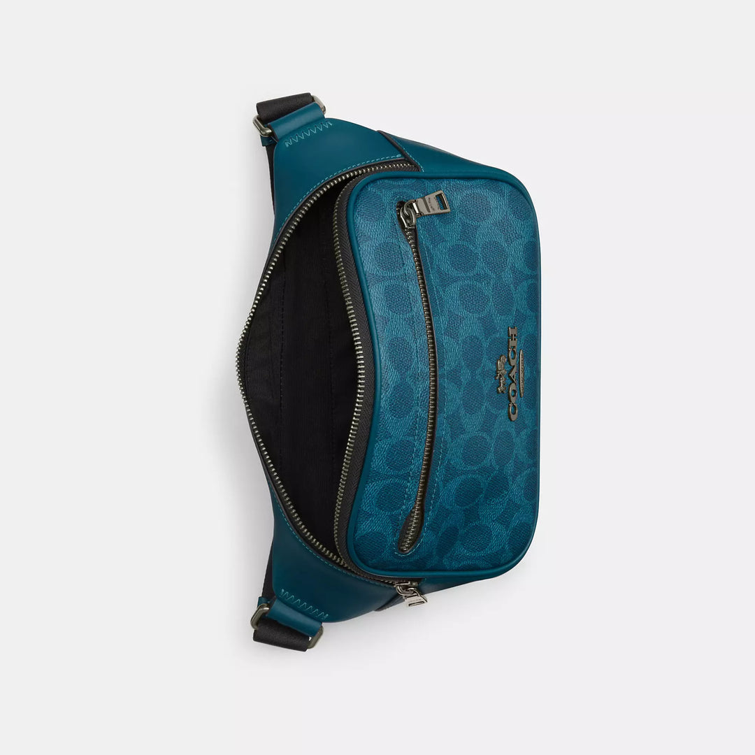 Coach Outlet Elias Belt Bag In Signature Canvas | ShopSimon