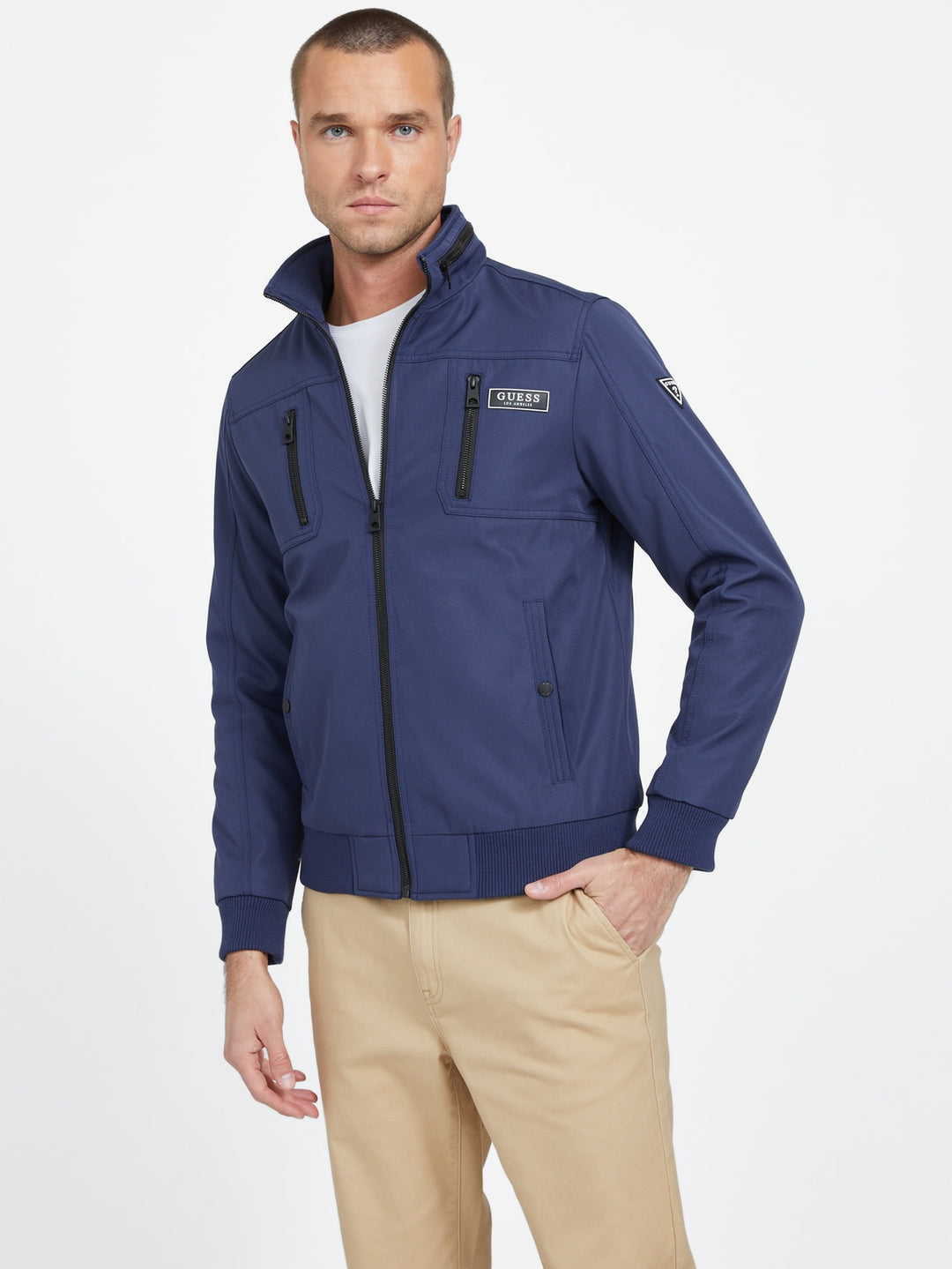 ジャケット・アウター nagonstans padded coat Water s WATER REPELLENT LABEL PADDED COAT - Navy blue | ZARA United