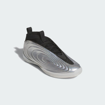 adidas Men's Harden Volume 10 Shoes (Silver Metallic / Core Black / Lucid Ora)