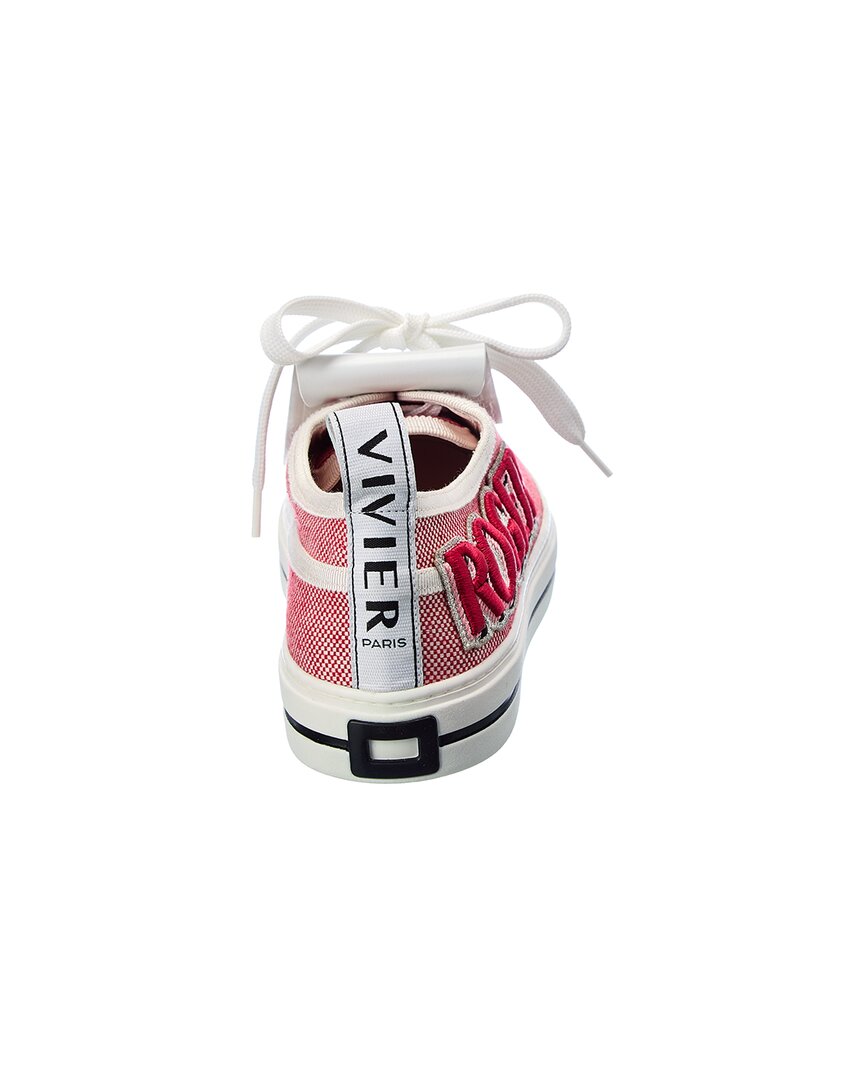 スニーカー Call Me Vivier Leather Sneakers Viv' Skate Sneakers in leather White Woman