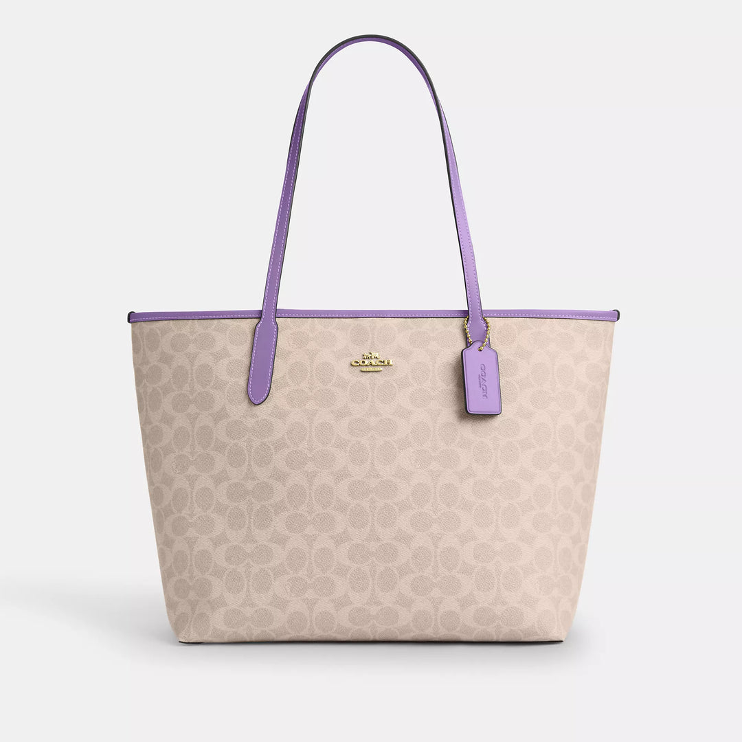 Coach Outlet City Tote Bag In Signature Canvas | ShopSimon