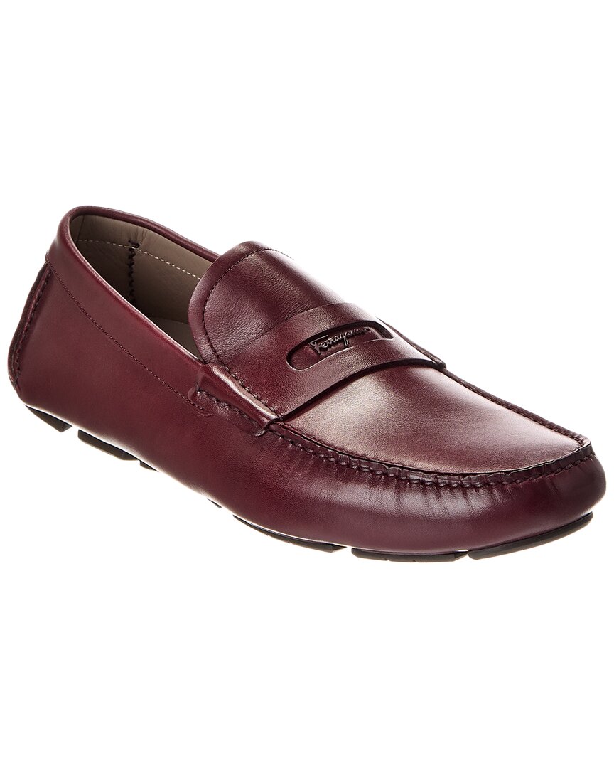 Salvatore Ferragamo Ferragamo Newton Leather Loafer | ShopSimon