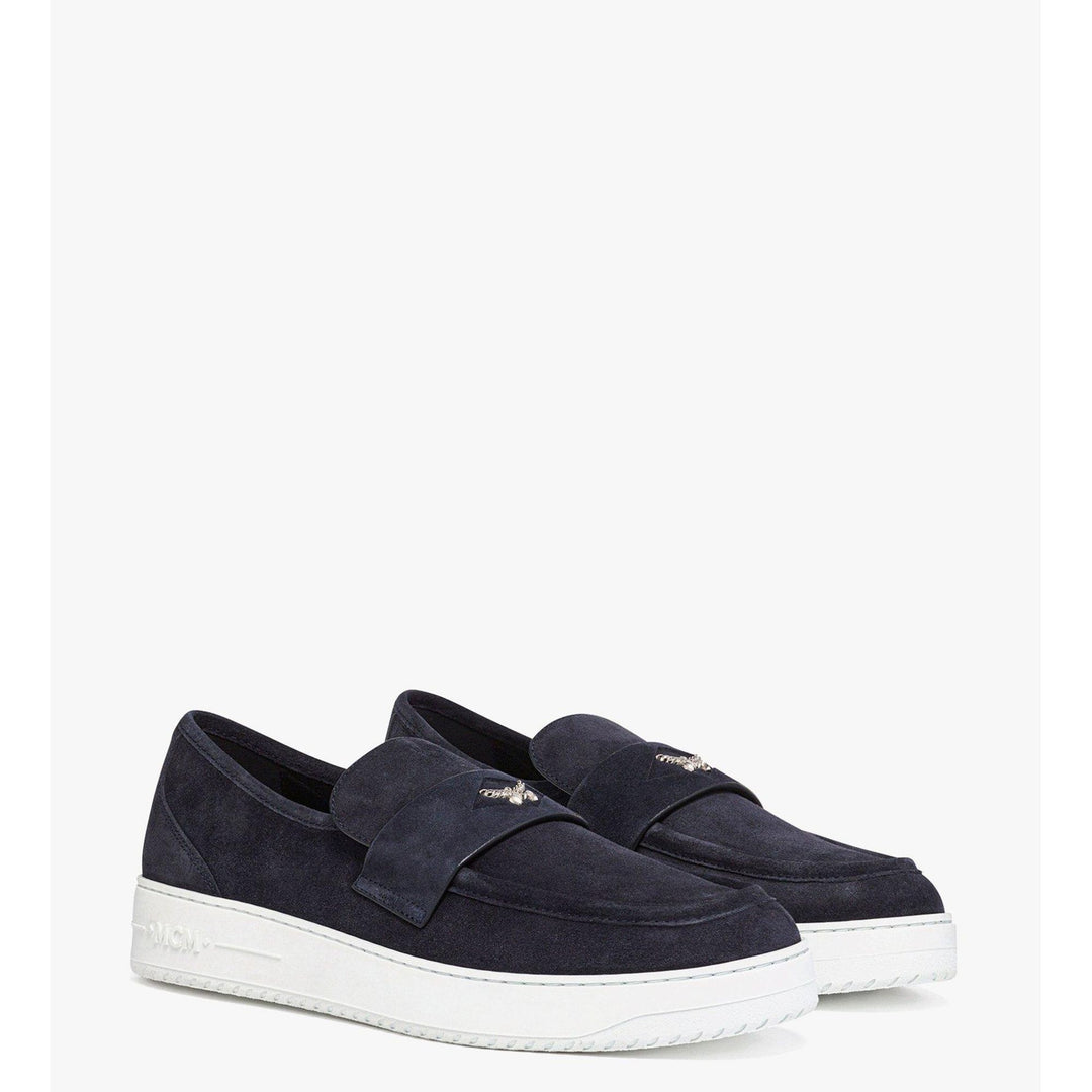 Mcm Neo Terrain Driving Shoes In Calf Suede | ShopSimon