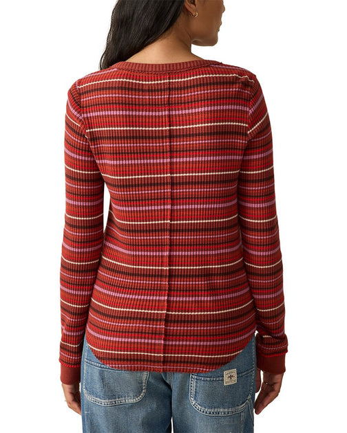 Faherty Legend Après Waffle Henley | ShopSimon