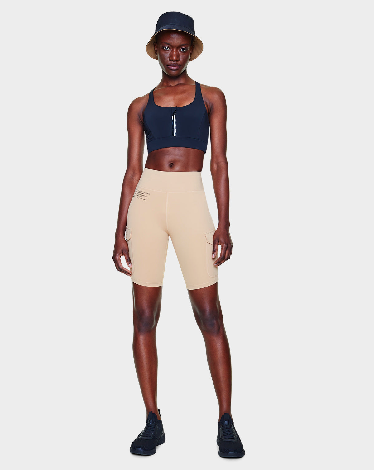 Rudsak Serina Women's Cargo Biker Shorts (Toffee)