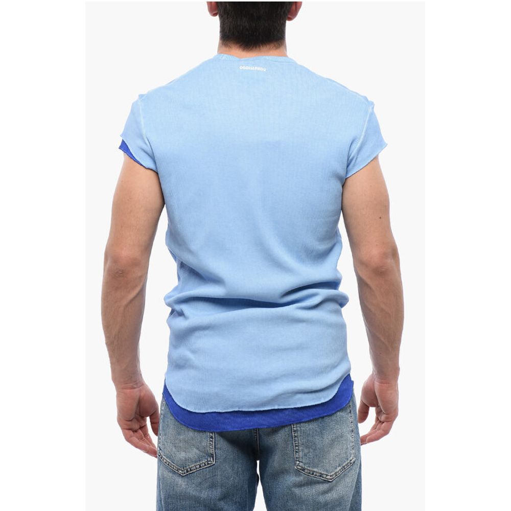 トップス cherryboy407 Dsquared² Layered Cherry Boy T-shirt With Choke Men's Fit | ShopSimon