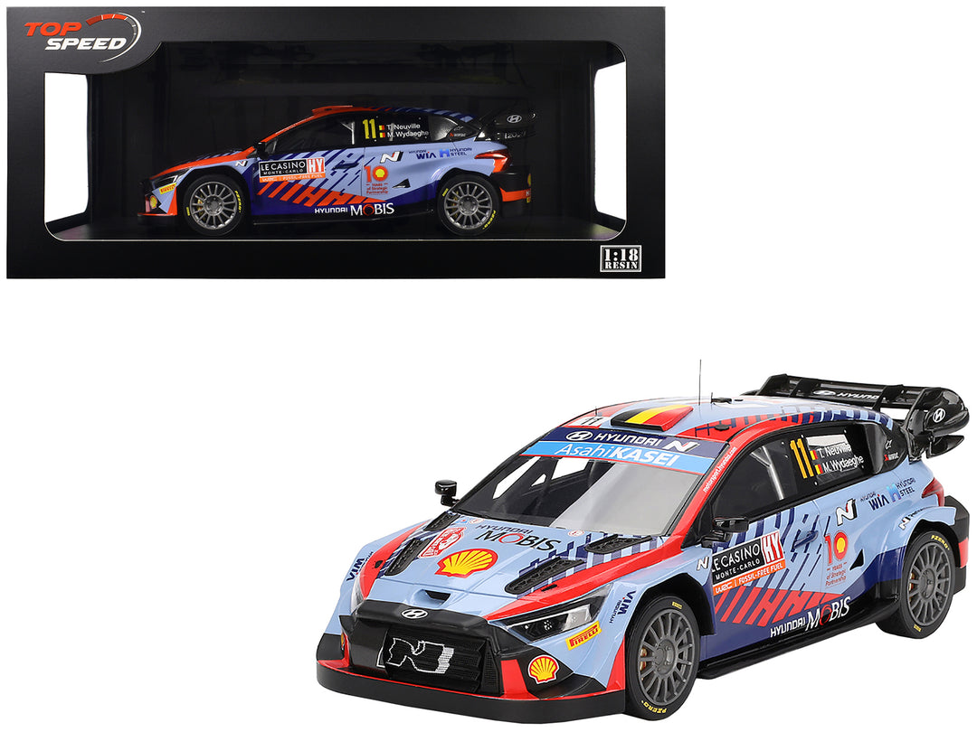 Top Speed Hyundai I20 N Rally1 Hybrid #11 Thierry Neuville