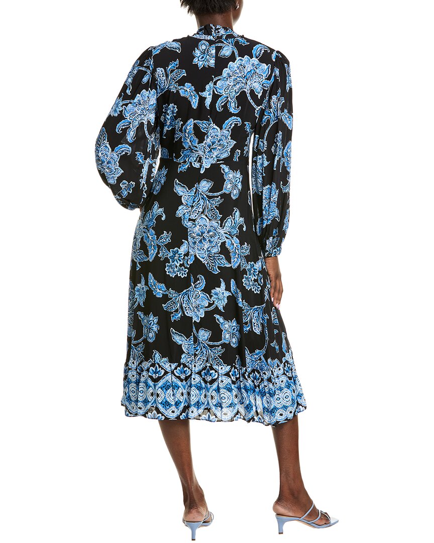 Elie Tahari Becca Midi Dress, 6 / Blue