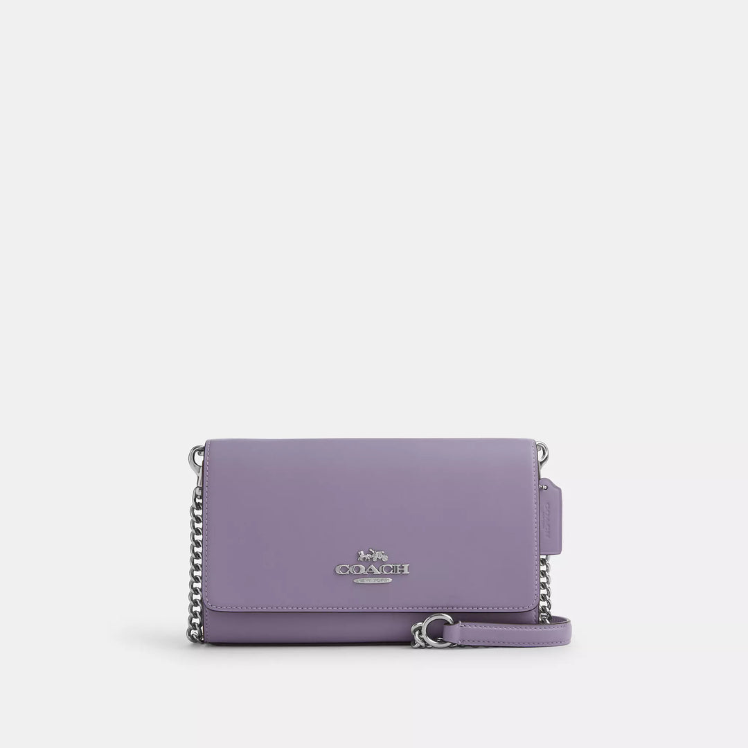 タッセル付き♡"パープルcoach 公式】コーチアウトレット | ミニ ローアン クロスボディ