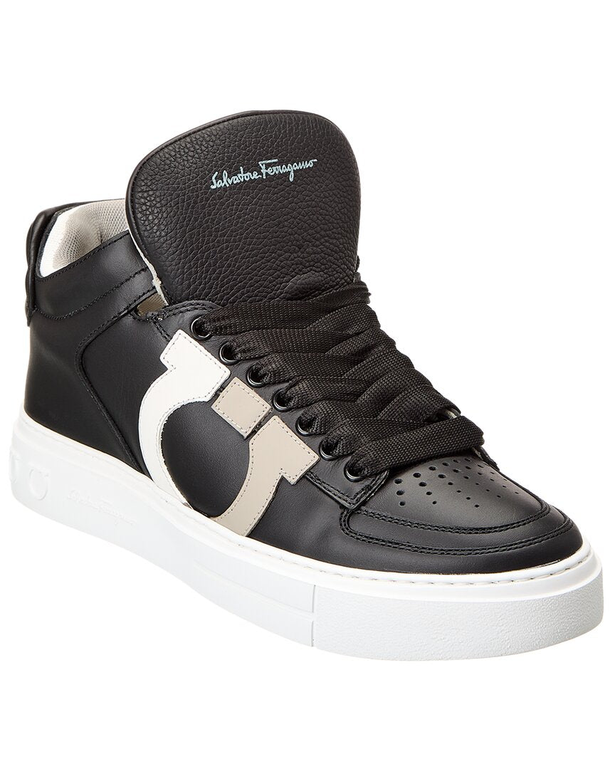 Salvatore Ferragamo Ferragamo Marvelous Leather High-Top  display picture 2
