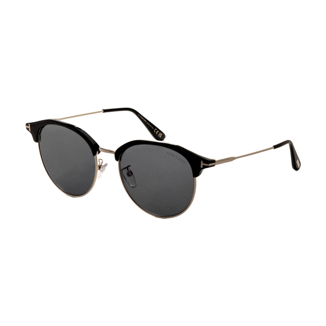 Tom Ford Unisex 55mm Black And Gold Sunglasses Ft0889-k-01a-55