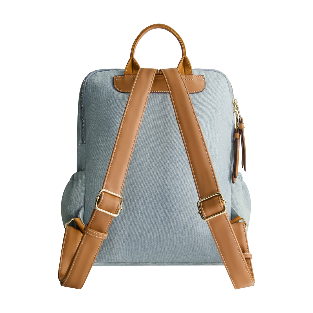 big buddha studded mini backpack True Religion Buddha Pocket Denim Backpack
