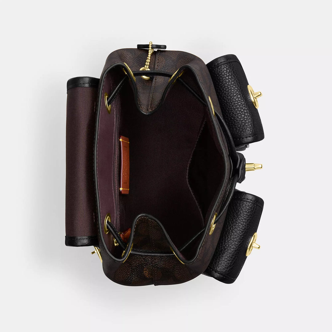 Coach Outlet Hadley Backpack In Signature Canvas