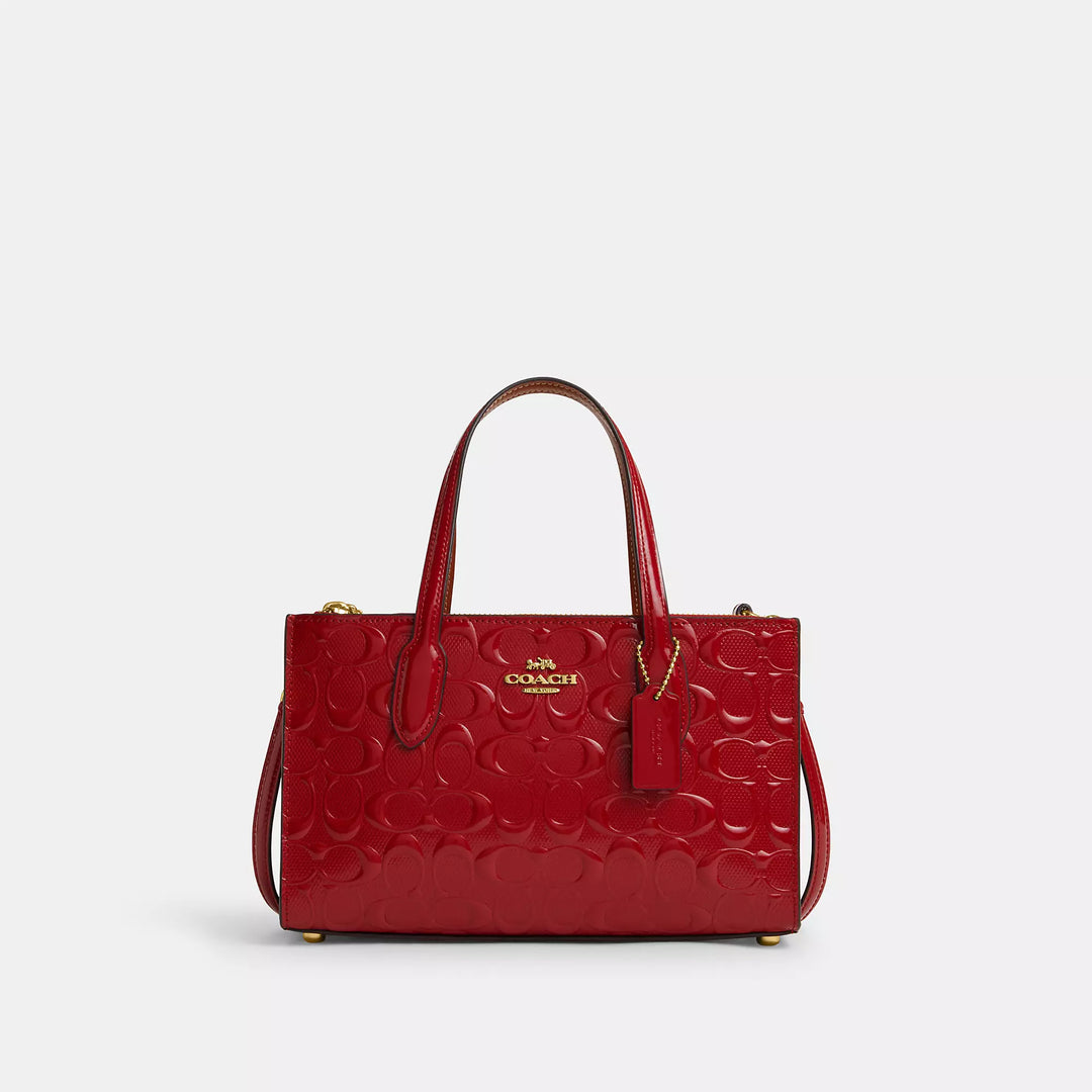 Coach Outlet Nina Small Tote Bag In Signature Leather | ShopSimon