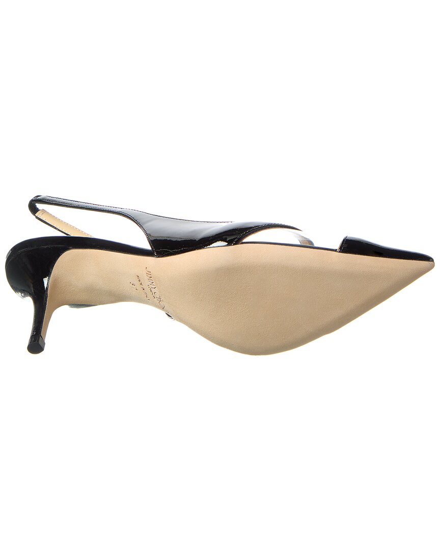 Jimmy Choo Ginnie 65 Leather Slingback Pump | ShopSimon
