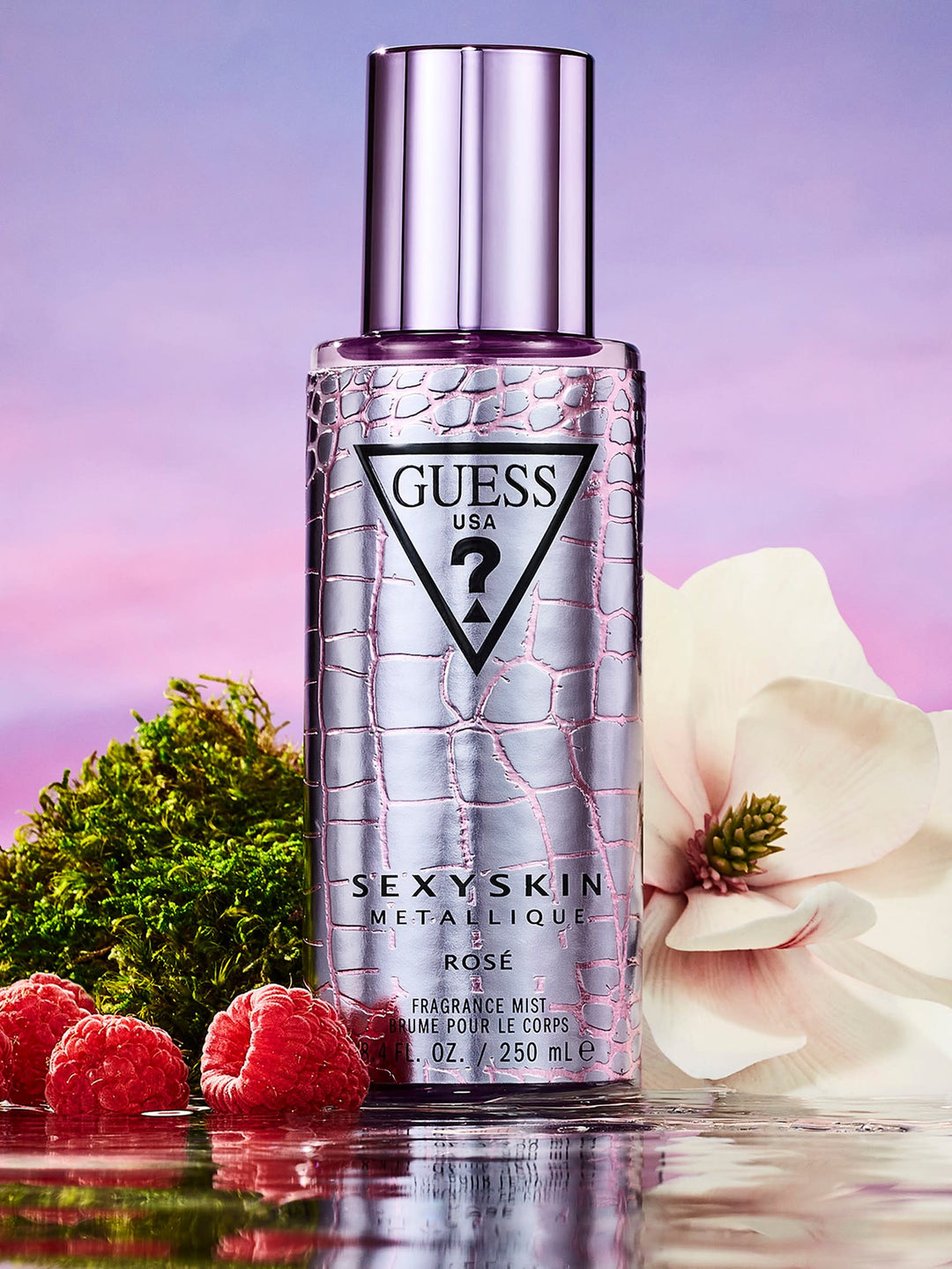 Guess Factory Sexy Skin Metallique Rose Fragrance Mist, oz