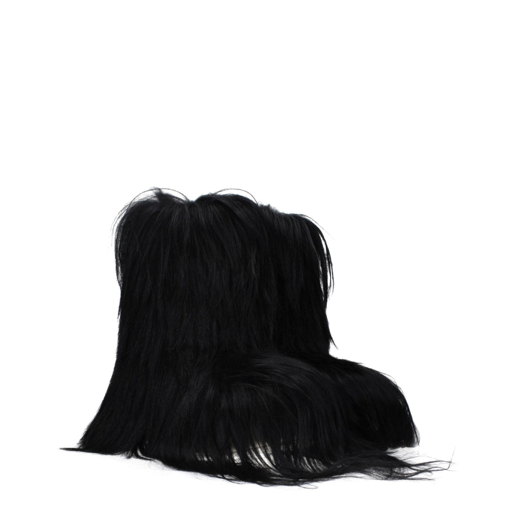 Rick Owens Fur Ankle Women's Boots | ShopSimon